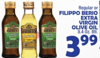 Bravo Supermarkets Filippo berio extra virgin olive oil offer