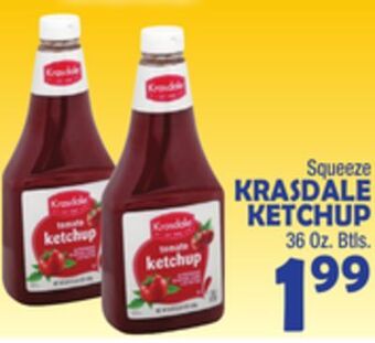 Bravo Supermarkets Krasdale ketchup offer