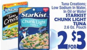 Bravo Supermarkets Starkist chunk light tuna offer