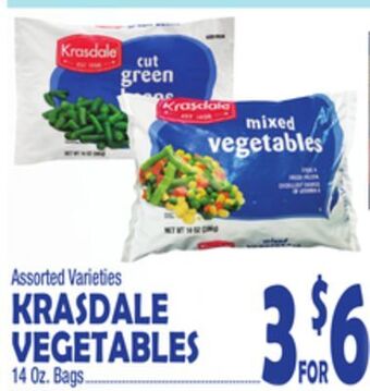 Bravo Supermarkets Krasdale vegetables offer