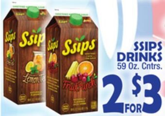 Bravo Supermarkets Ssips drinks offer