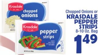 Bravo Supermarkets Krasdale pepper strips offer