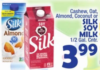 Bravo Supermarkets Silk soy milk offer