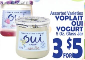 Bravo Supermarkets Yoplait oui yogurt offer