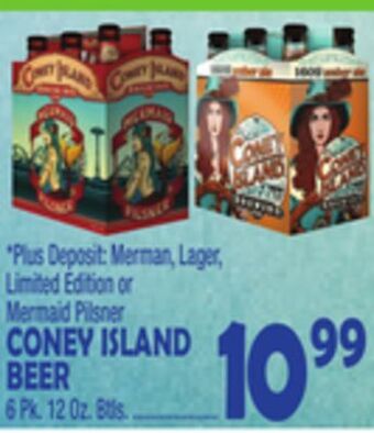 Bravo Supermarkets Coney island beer offer