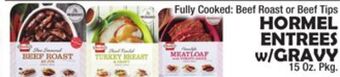 Bravo Supermarkets Hormel entrees w/gravy offer