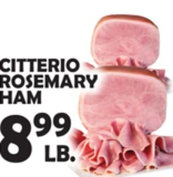 Bravo Supermarkets Citterio rosemary ham offer