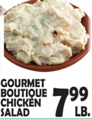 Bravo Supermarkets Gourmet boutique chicken salad offer