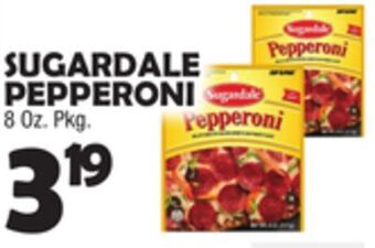 Bravo Supermarkets Sugardale pepperoni offer