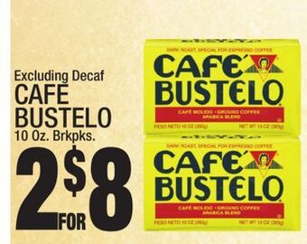 C Town Cafe bustelo offer