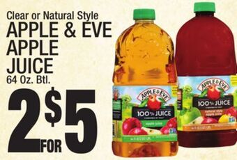 C Town Apple & eve apple juice offer
