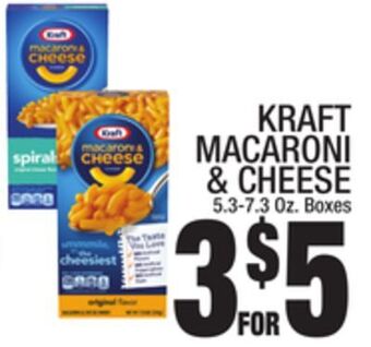 C Town Kraft macaroni & cheese offer