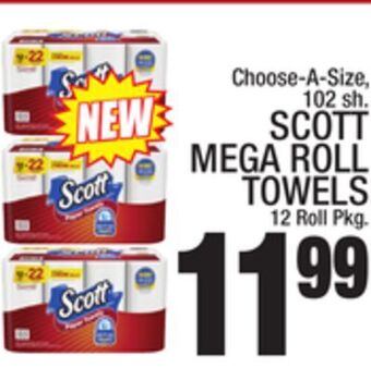 C Town Scott mega roll towels offer