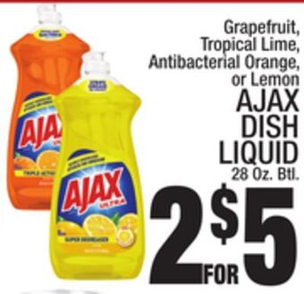 C Town Ajax dish liquid offer