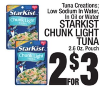 C Town Starkist chunk light tuna offer