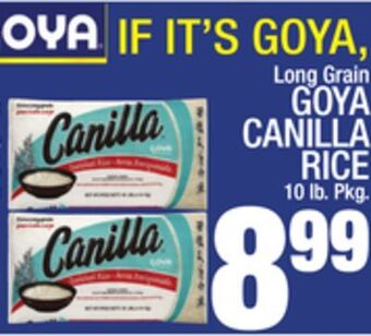 C Town Goya canilla rice offer