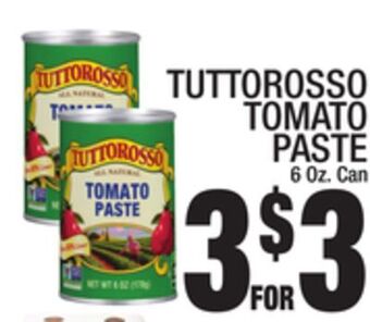 C Town Tuttorosso tomato paste offer
