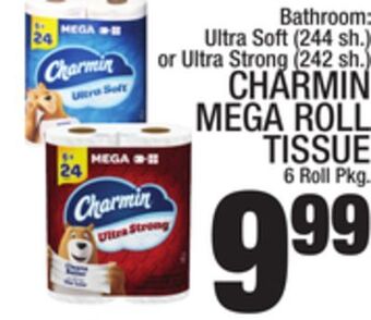 C Town Charmin mega roll tissue offer