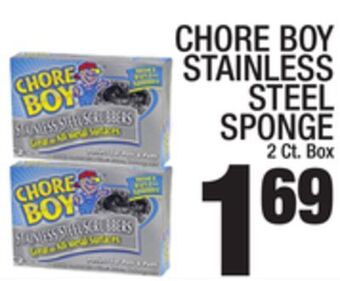 C Town Chore boy stainless steel sponge offer