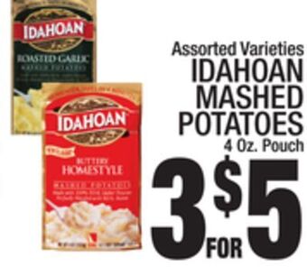 C Town Idahoan mashed potatoes offer