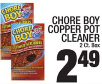 C Town Chore boy copper pot cleaner offer