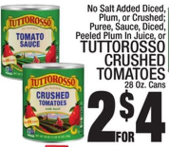 C Town Tuttorosso crushed tomatoes offer