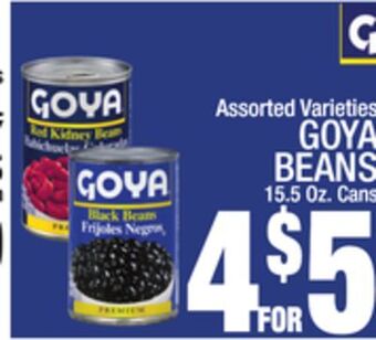 C Town Goya beans offer