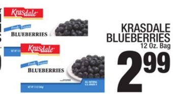 C Town Krasdale blueberries offer