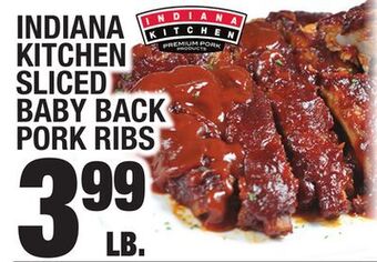C Town Kitchen kitchen sliced sliced baby baby back pork ribs offer