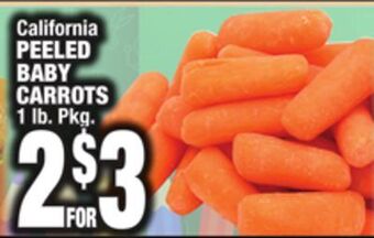 C Town Peeled baby carrots offer