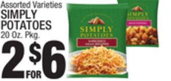 C Town Simply simply potatoes offer