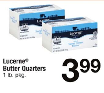 ACME Lucerne® butter quarters offer