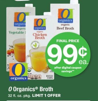 ACME O organics® broth offer
