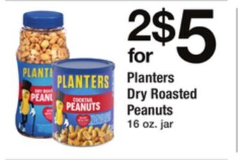ACME Planters dry roasted peanuts offer