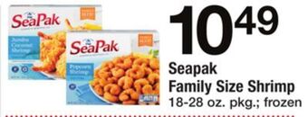 ACME Seapak family size shrimp offer