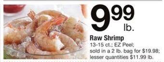 ACME Raw shrimp offer