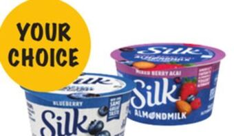Fairway Store Market Silk almond yogurt offer