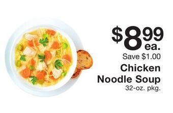 Fairway Store Market Chicken noodle soup offer