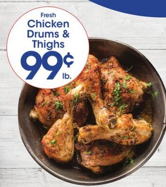 Price Rite Chicken drums & thighs offer