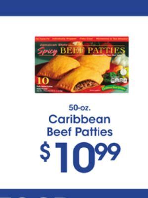 Price Rite Caribbean beef patties offer