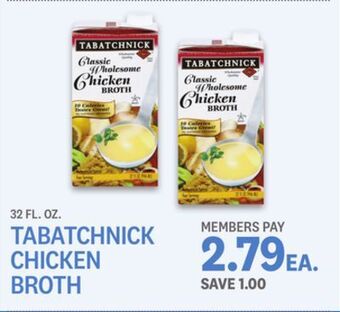 Kings Food Markets Tabatchnick chicken broth offer