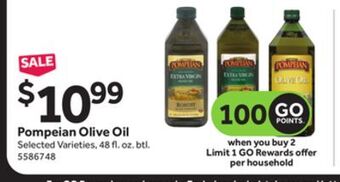 Stop&Shop Pompeian olive oil offer