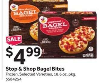 Stop&Shop Stop & shop bagel bites offer