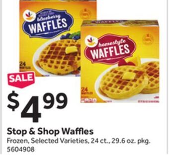 Stop&Shop Stop & shop waffles offer