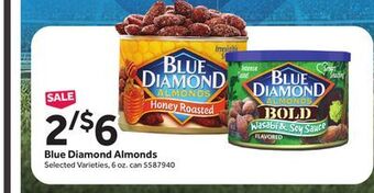 Stop&Shop Blue diamond almonds offer