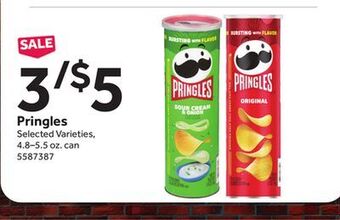 Stop&Shop Pringles offer