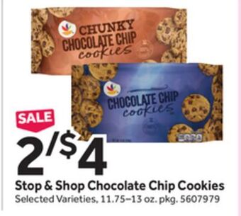 Stop&Shop Stop & shop chocolate chip cookies offer