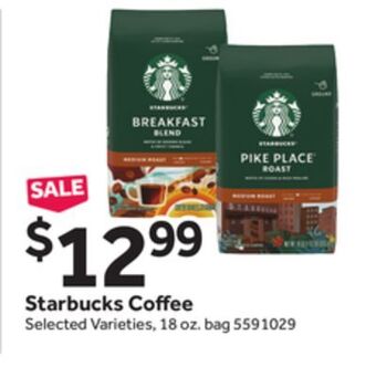Stop&Shop Starbucks coffee offer