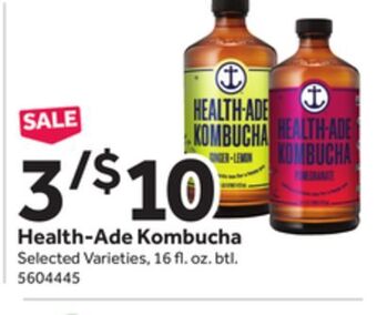 Stop&Shop Health-ade kombucha offer
