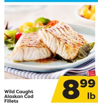 Weis Markets Wild caught alaskan cod fillets offer